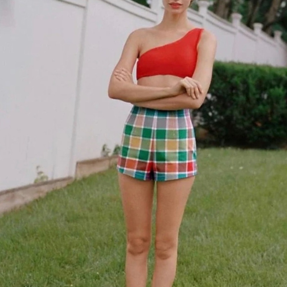 Maeve Madras 60’s Shorts